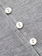 Faux Dos Piezas Contraste cuello Cropped Camisa