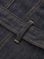 Con Cinturón Denim Chaqueta & Cruzado Skort Co-ord Set