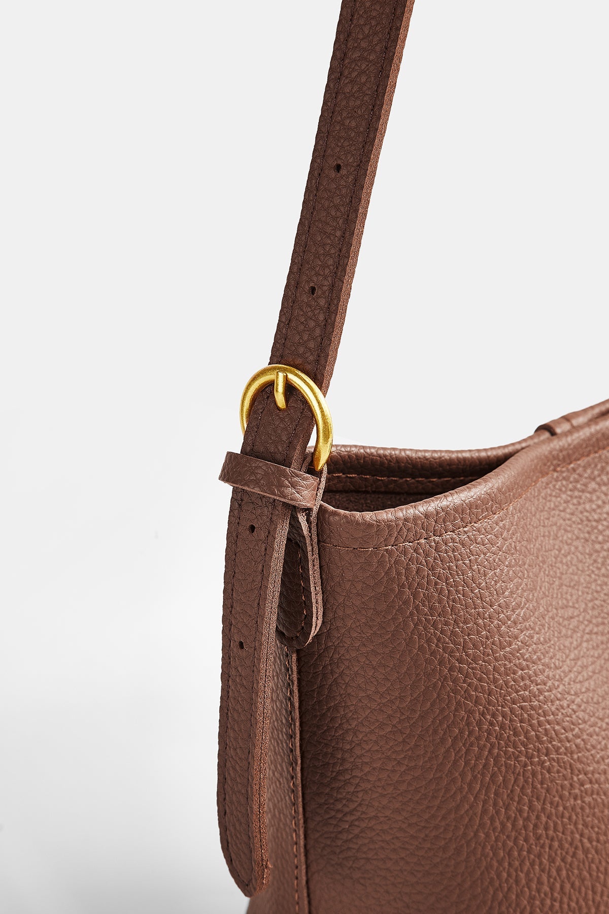 Minimalist Crossbody Bucket Bag