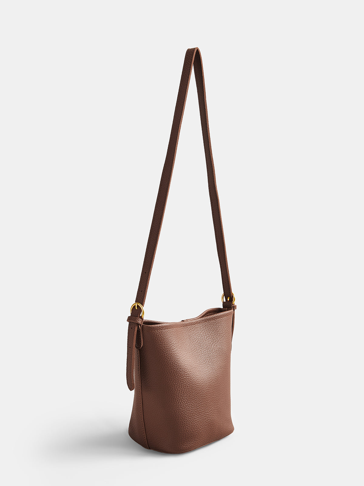 Minimalist Crossbody Bucket Bag