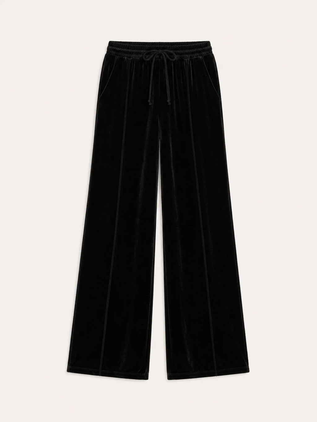 Velour Hooded Chaqueta & Drawstring Pantalón Set