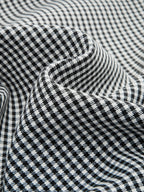 Cruzado Gingham con Cinturón Long Gabardina Abrigo