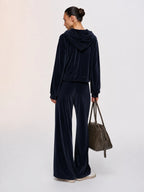 Velour Hooded Co-ord Set