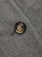 Alto cuello Abotonado Cropped Abrigo
