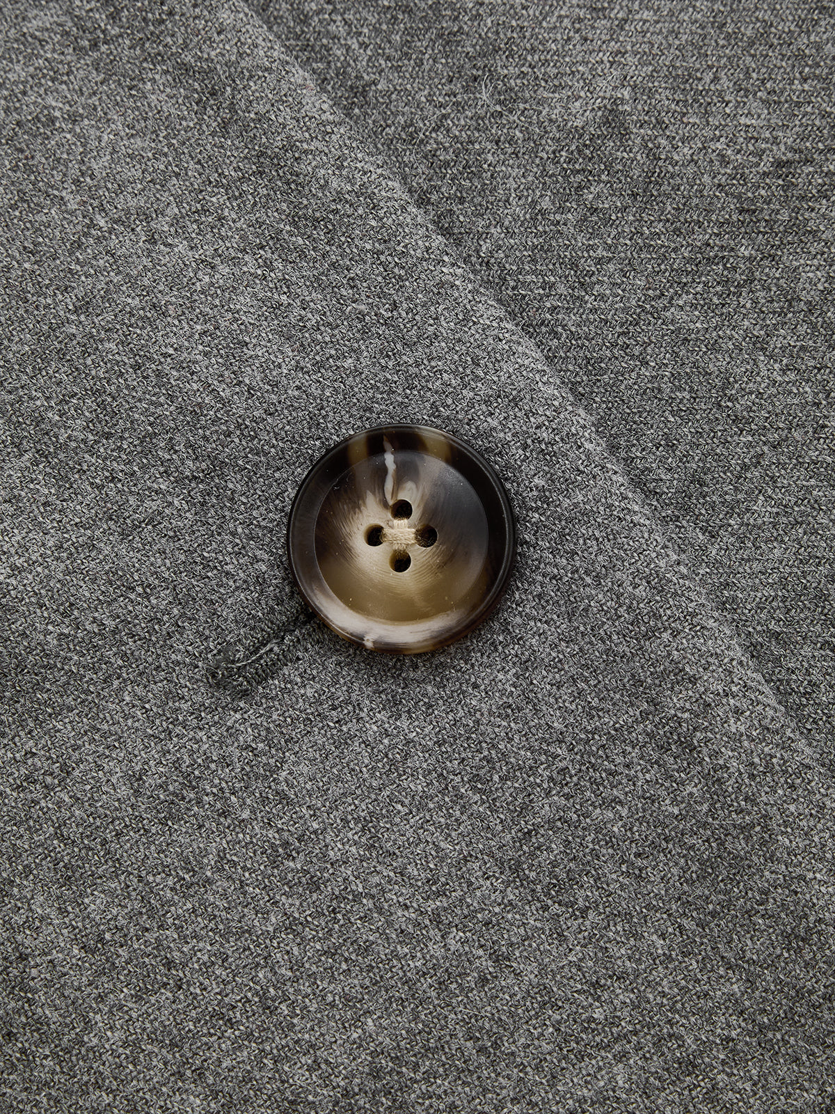 Alto cuello Abotonado Cropped Abrigo