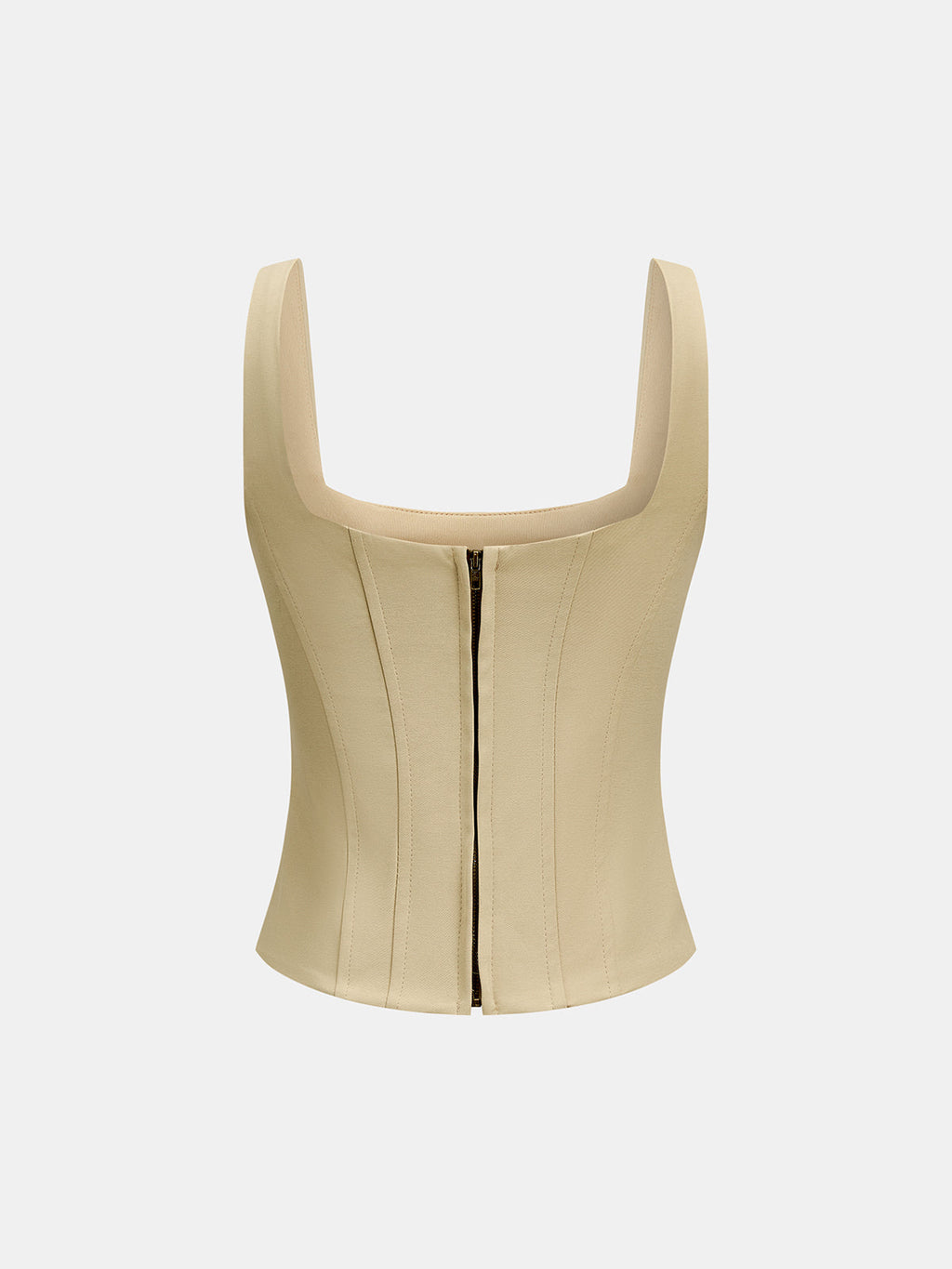 Napoleon Square-cuello Corsé Top