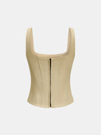 Napoleon Square-cuello Corsé Top