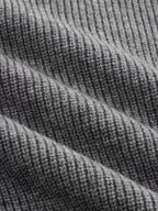 Faux Dos Piezas Ribbed Punto jersey
