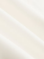 Frog-ribete Contraste Piping Sheath Vestido