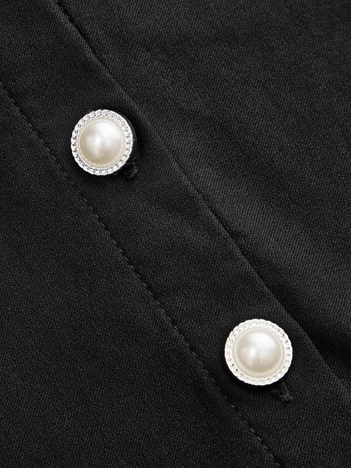 Con Cuello Camisa-Style Encaje-bajo Fruncido Minivestido