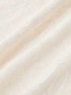 Floral Encaje Asimétrico Flare manga Top