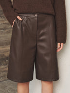 Efecto Piel Bermuda Shorts