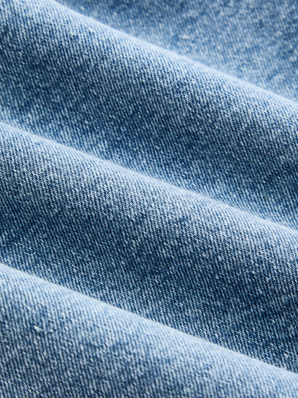 Cruzado-Abertura Frontal Denim midi Falda