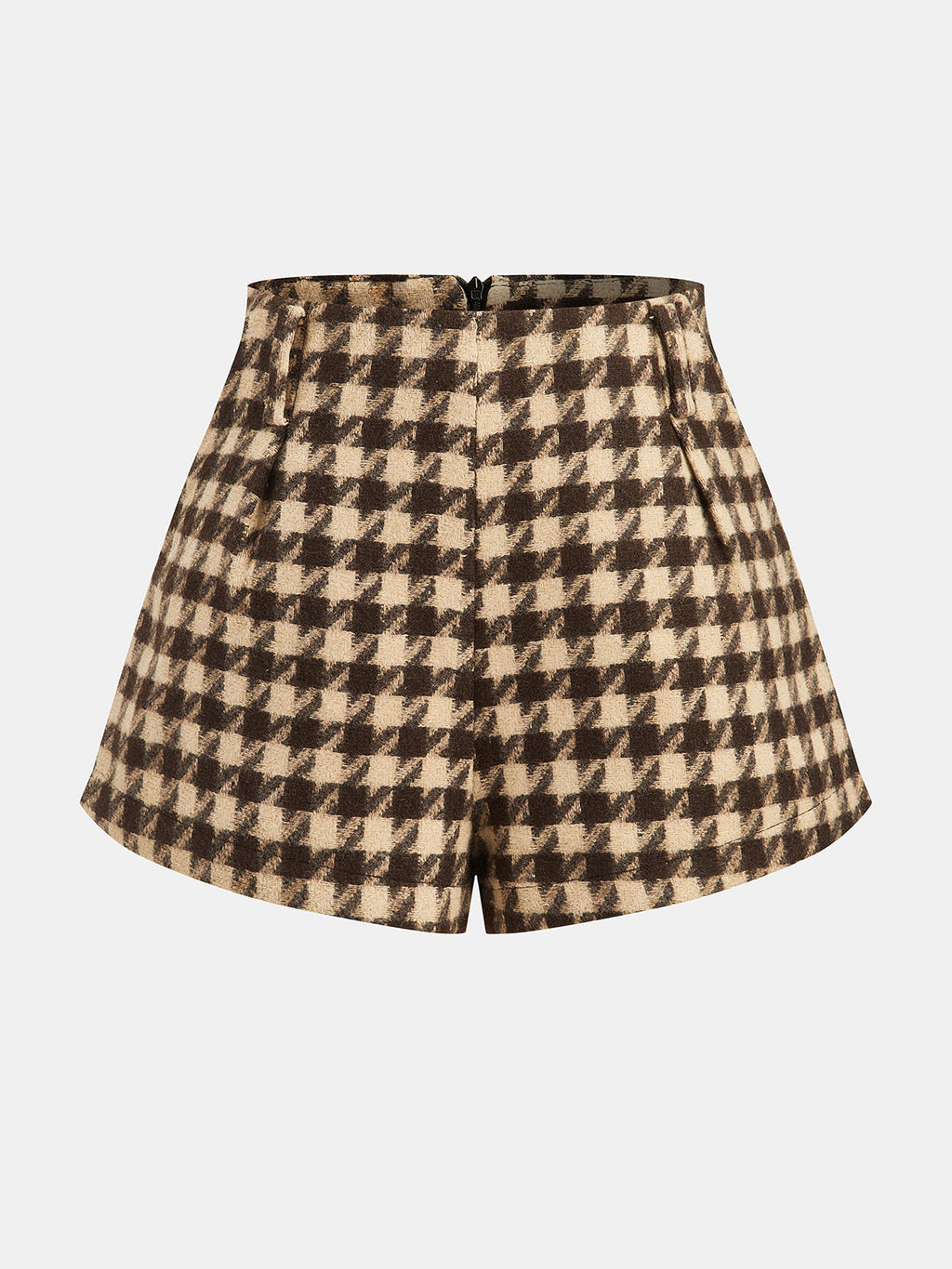 Houndstooth Cropped Chaqueta Shorts Co-ord Set