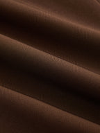 Alto cuello Capa-Volantes Corte A Vestido