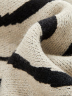 Zebra Pattern Lantern manga Punto jersey