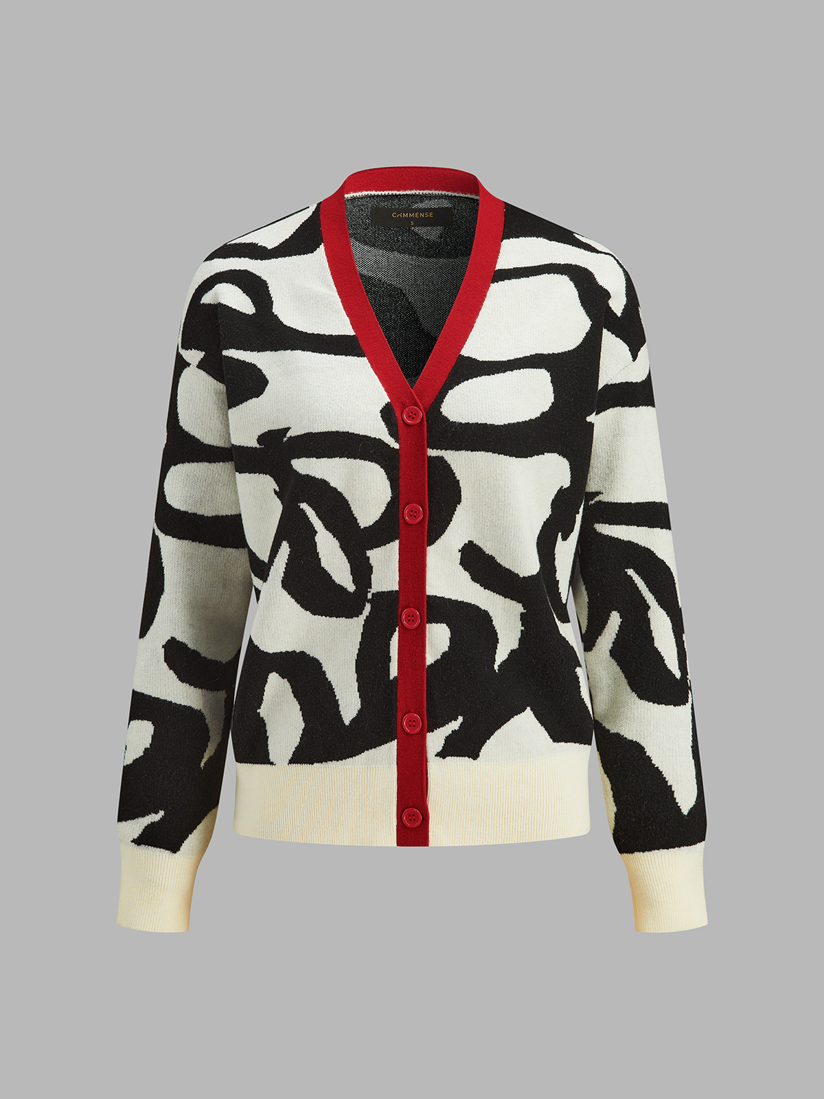 Cárdigan Jacquard Bicolor