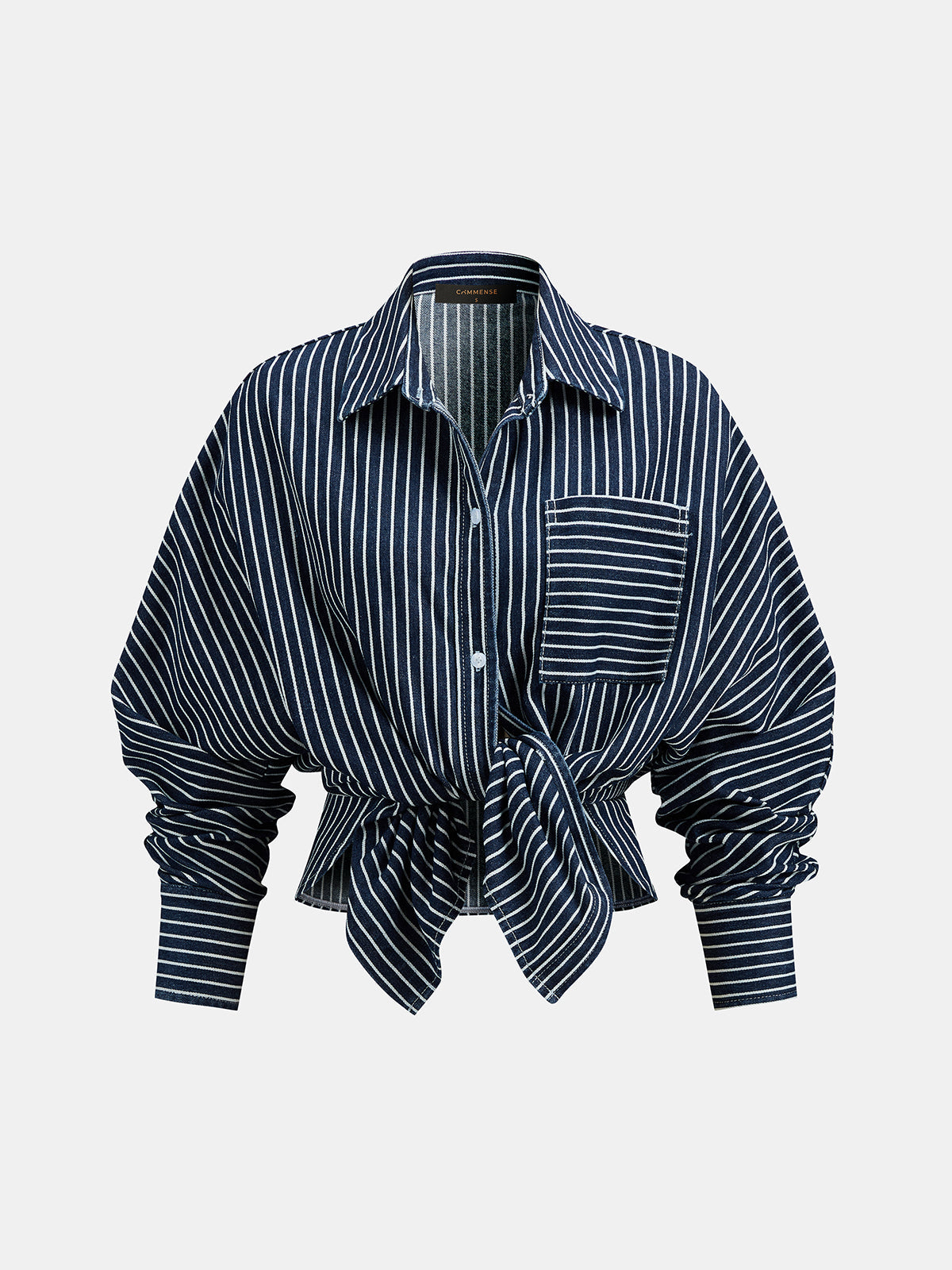 Camisa Denim de Rayas