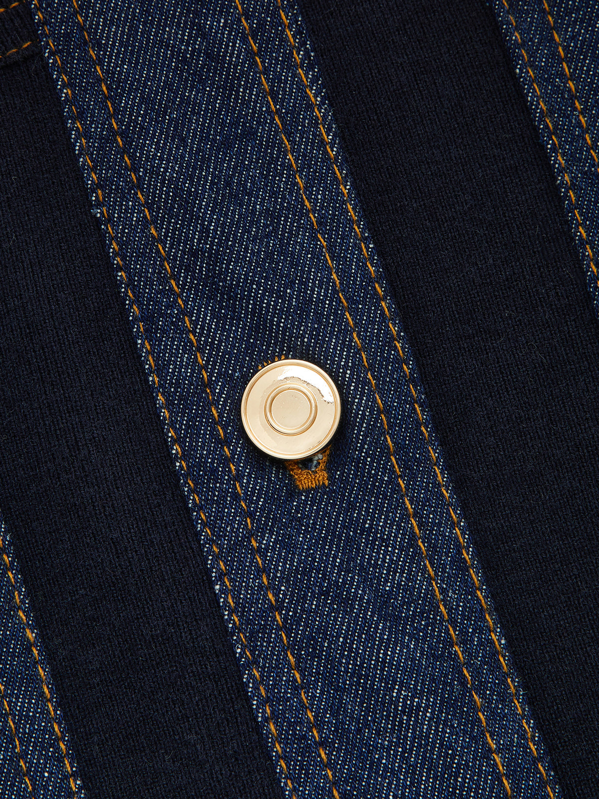 Chaqueta Corta Denim y Punto