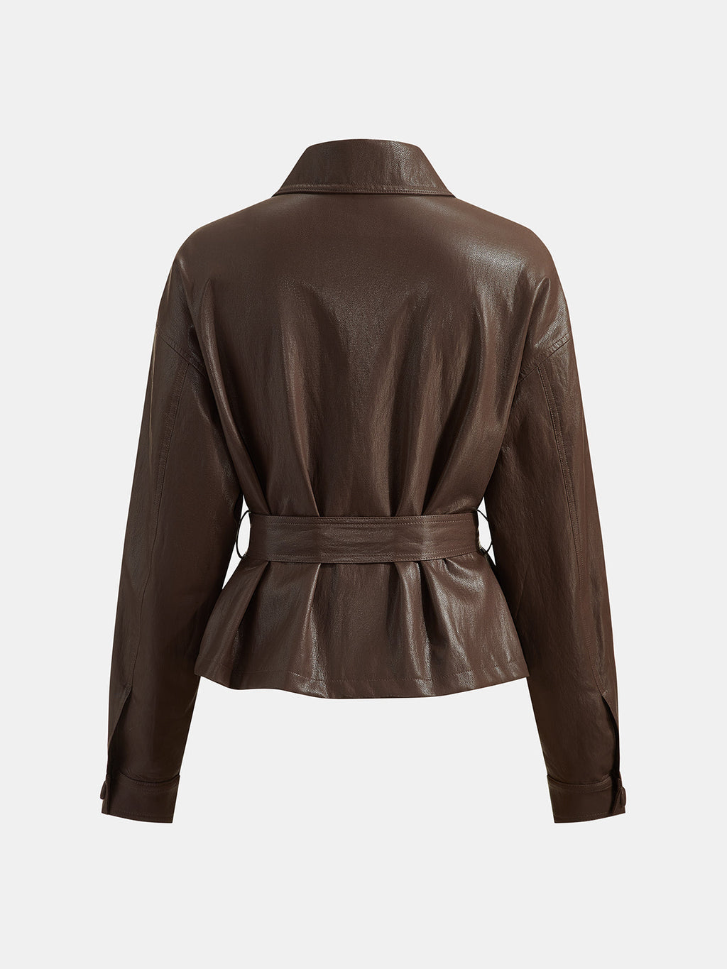 Chaqueta Utility Efecto Piel