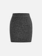 Conjunto de Punto con Mini Falda