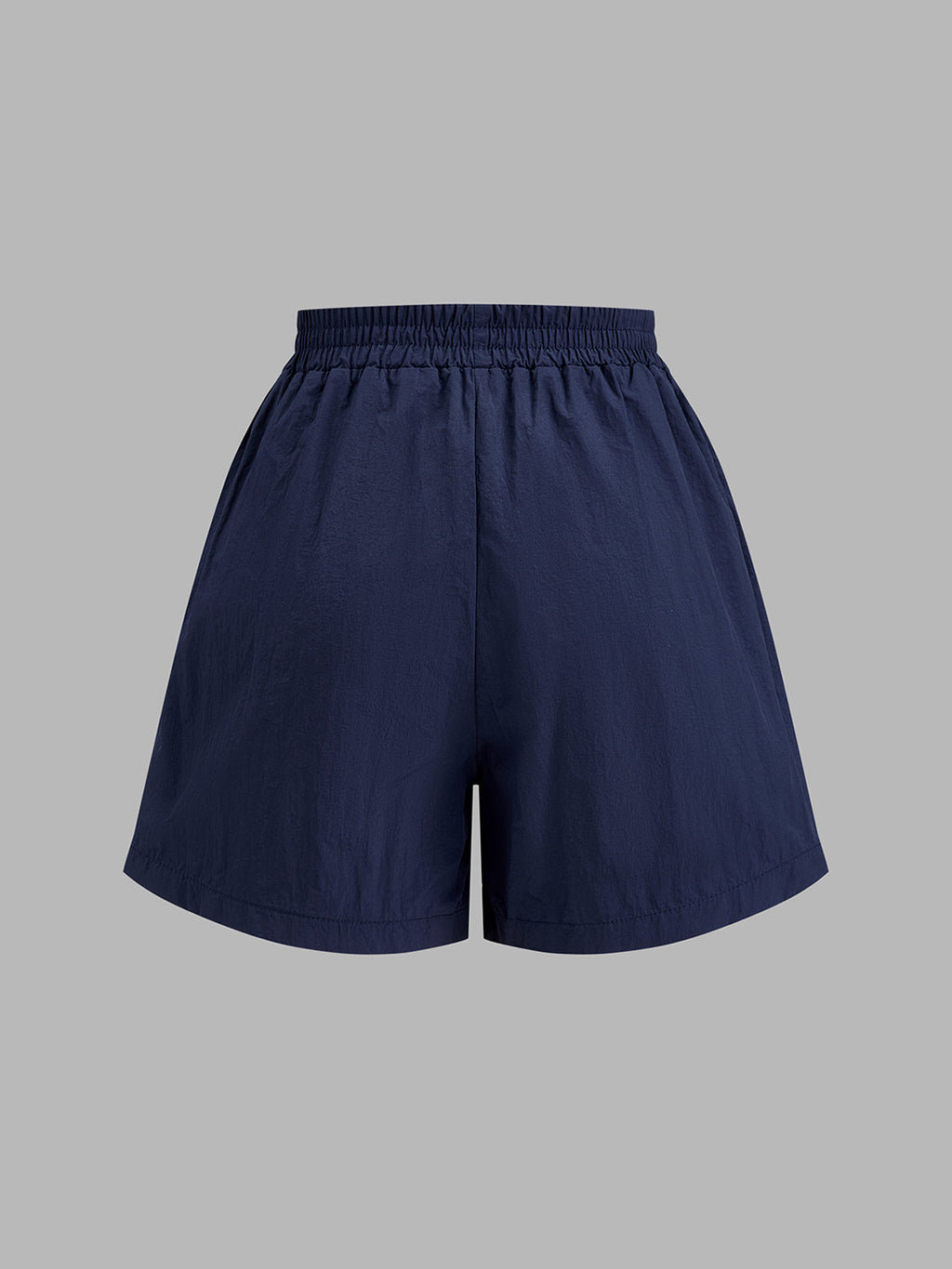 Hidden-Hood Drawstring Track Dos Piezas Outfit