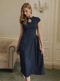 Vestido Midi de Lunares