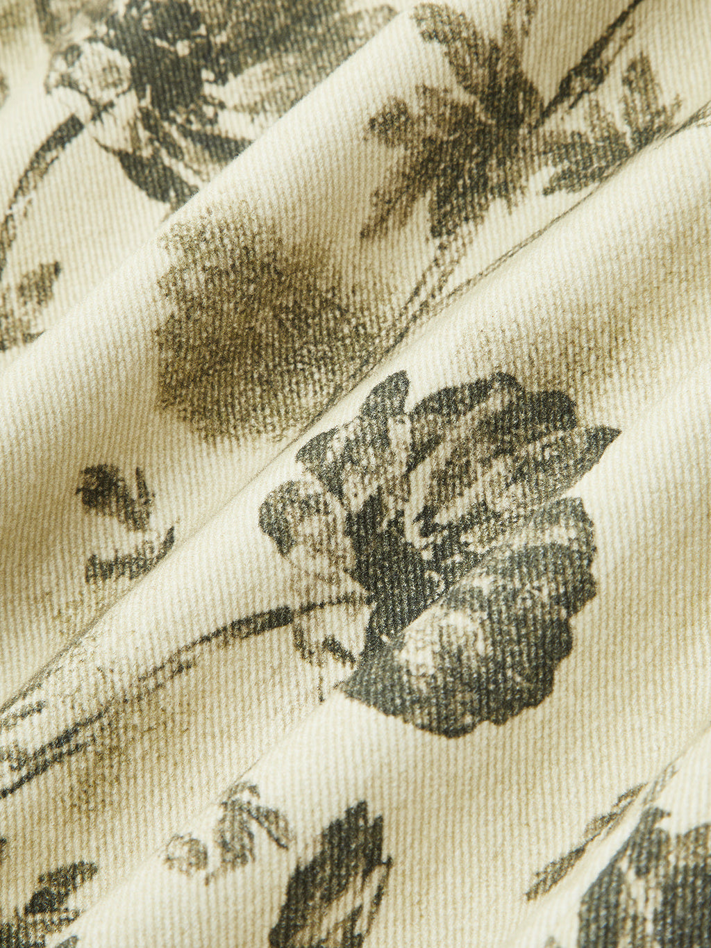 Vintage Floral Corte Recto Jeans