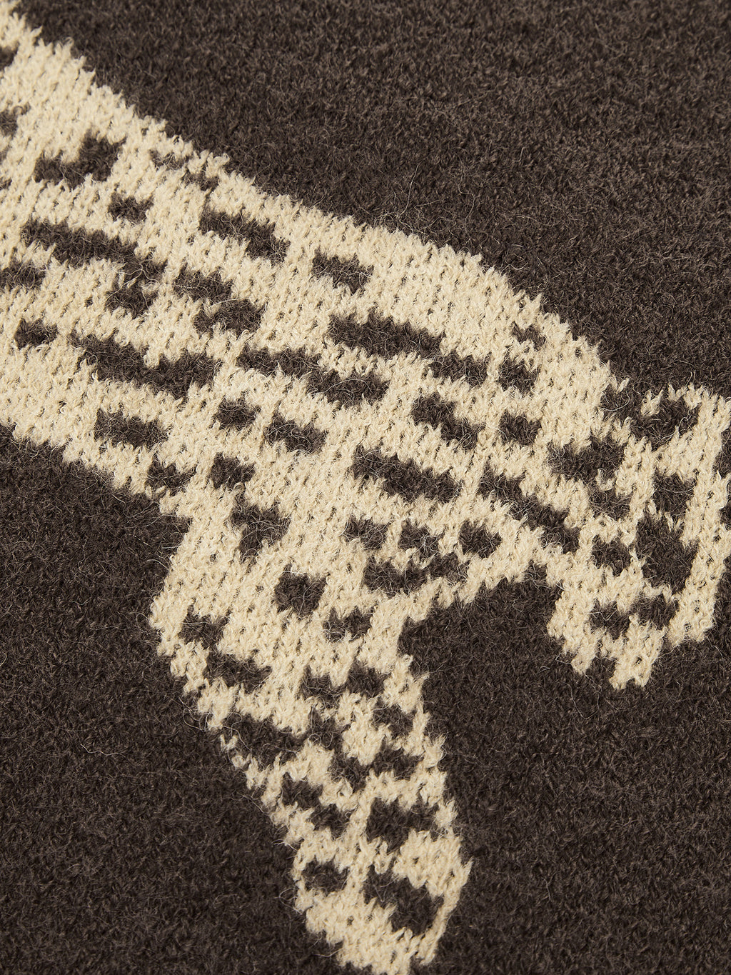 Leopardo Intarsia Punto jersey