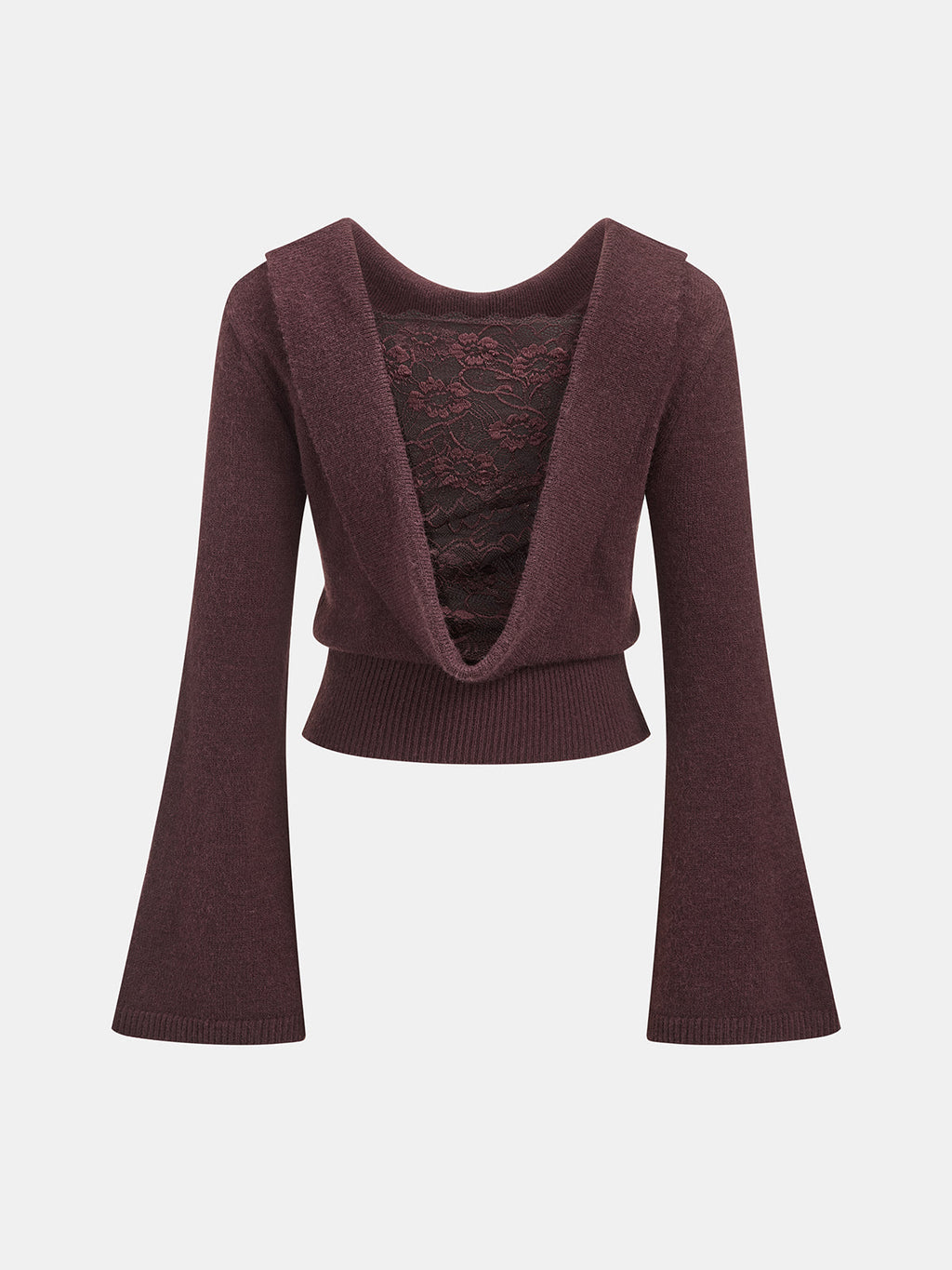 Jersey con Espalda de Encaje