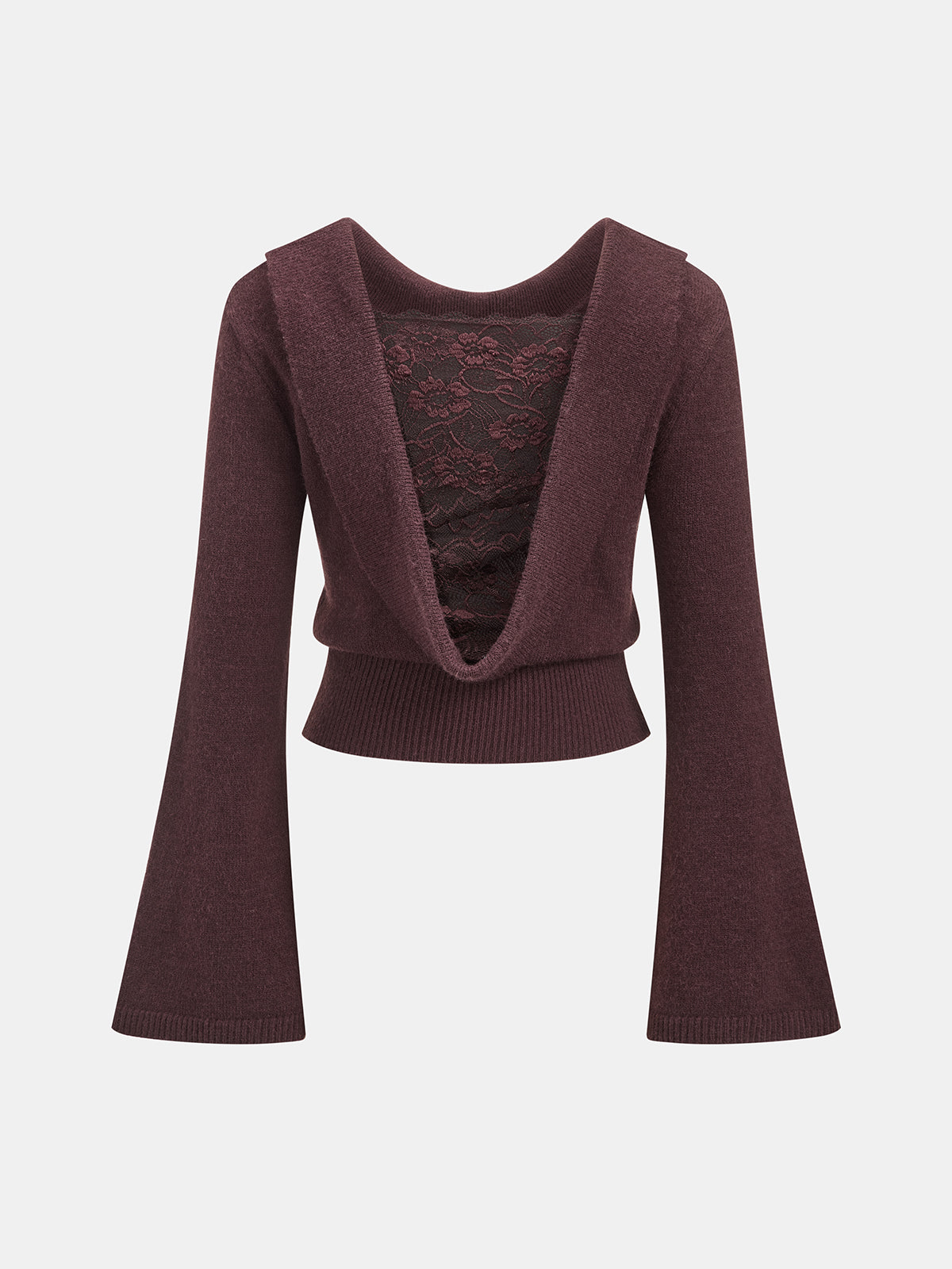 Jersey con Espalda de Encaje