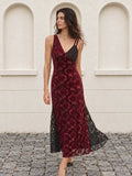 Vestido Maxi Floral Asimétrico