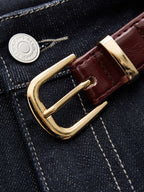 Vaqueros Palazzo con Cinturón