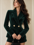 Conjunto Blazer de Terciopelo