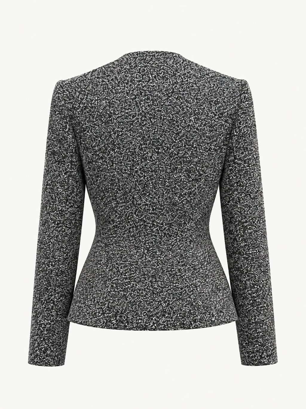 Chaqueta Tweed Floral 3D