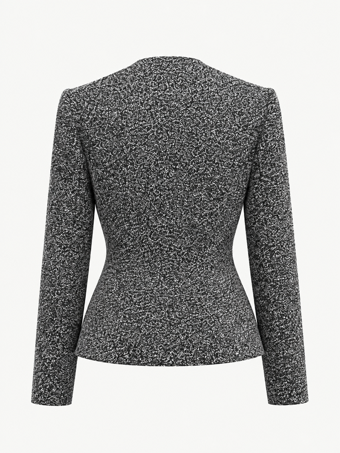 Chaqueta Tweed Floral 3D