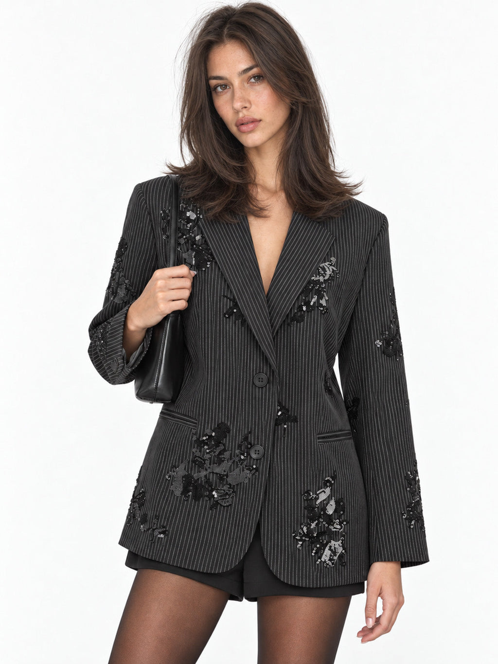 Blazer Diplomático con Lentejuelas
