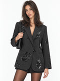 Blazer Diplomático con Lentejuelas