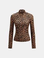 Top Leopardo de Cuello Alto