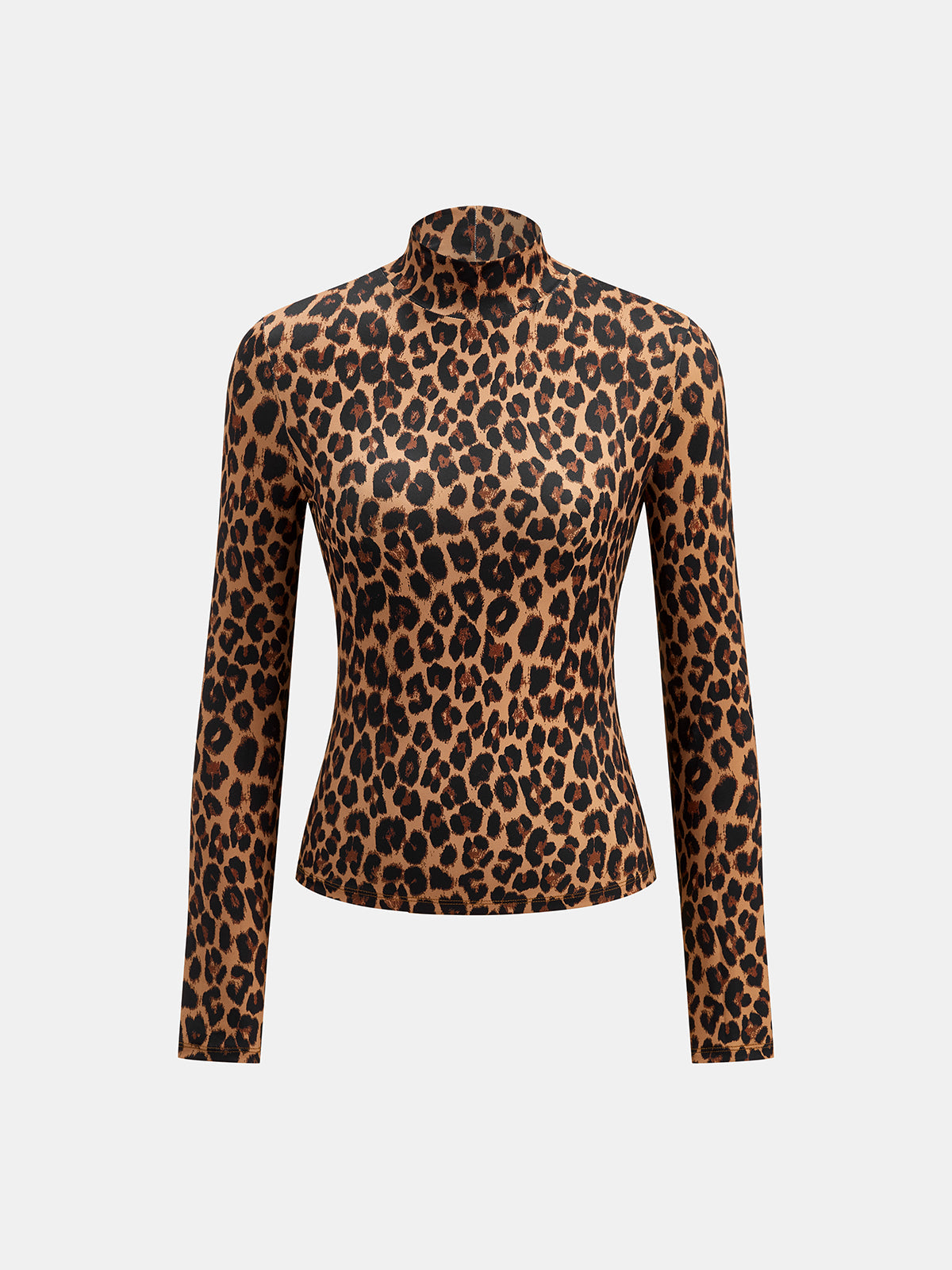 Top Leopardo de Cuello Alto
