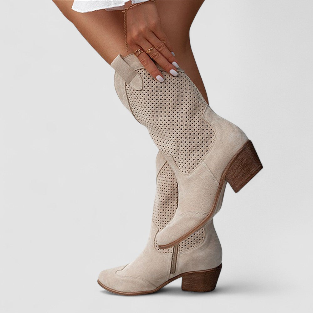 Quinn | Botas western ajourées