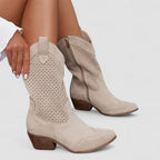 Quinn | Botas western ajourées