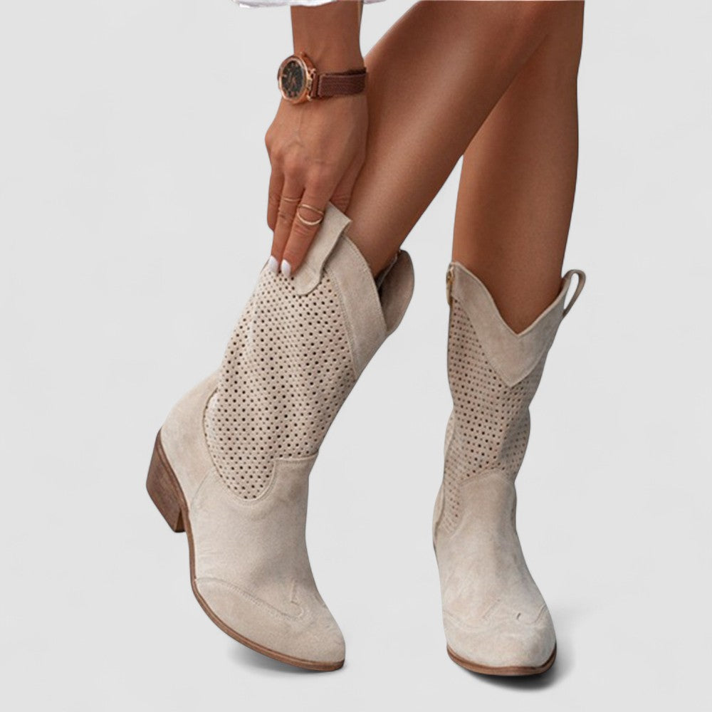 Quinn | Botas western ajourées