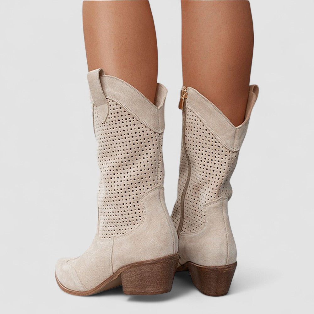 Quinn | Botas western ajourées