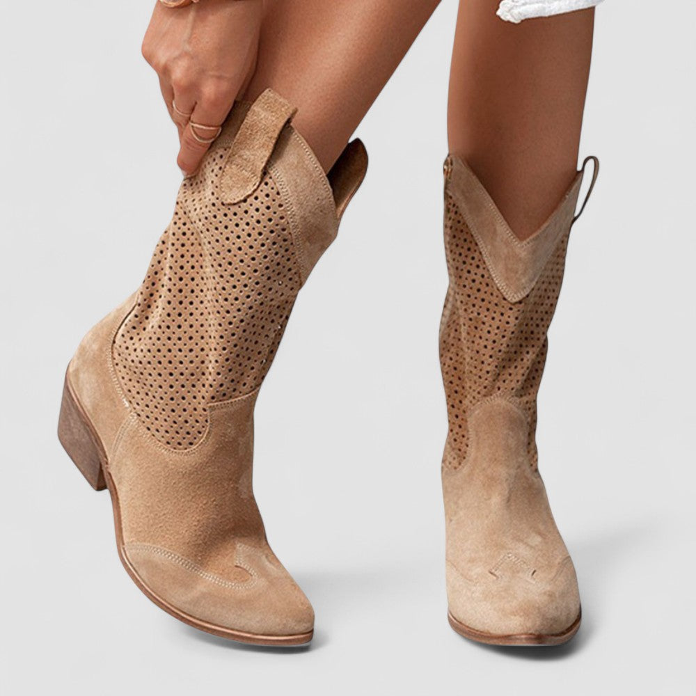 Quinn | Botas western ajourées
