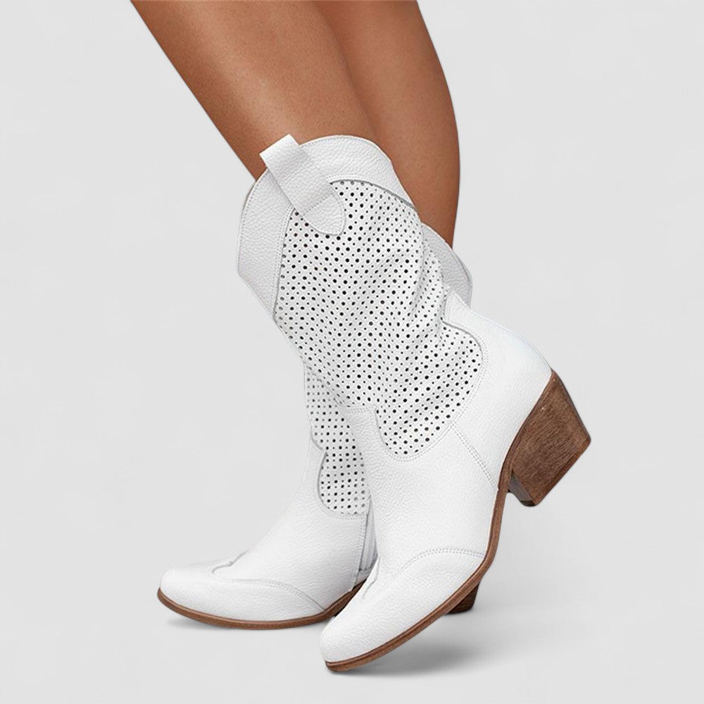 Quinn | Botas western ajourées