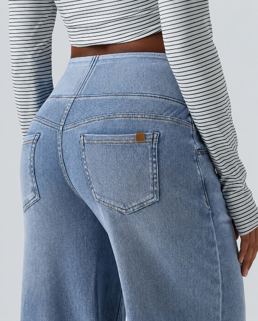 Clara | Jeans Wide Leg de Tiro Alto