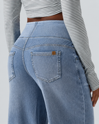 Clara | Jeans Wide Leg de Tiro Alto