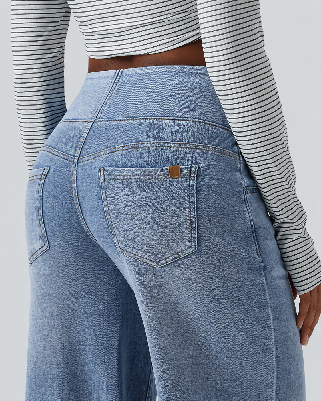 Clara | Jeans Wide Leg de Tiro Alto