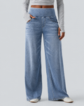 Clara | Jeans Wide Leg de Tiro Alto